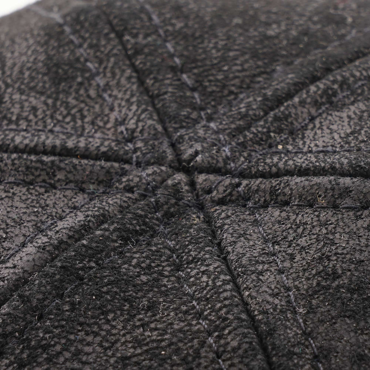 Leather Docker Hat - Black