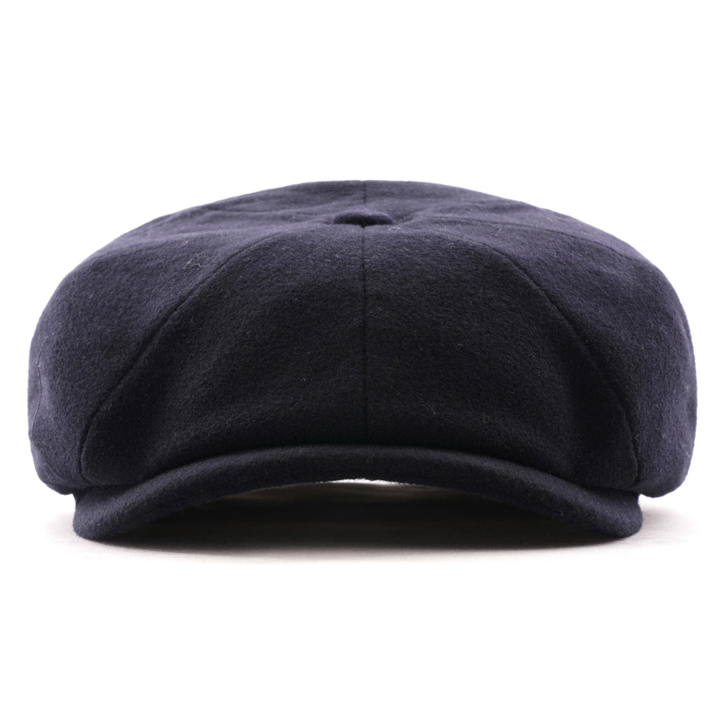 Stetson Hats Hatteras Wool Cashmere Navy Newsboy Cap