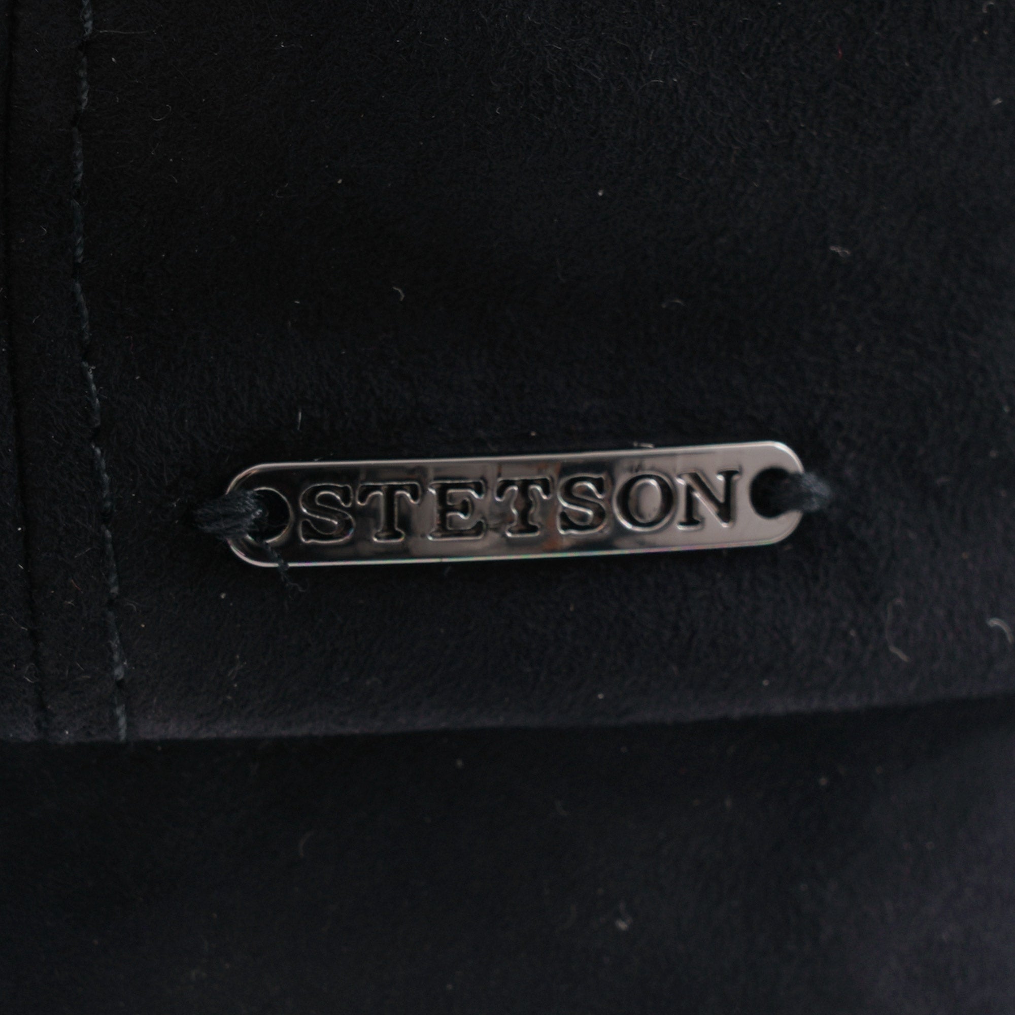 Goat Suede Flat Cap - Navy