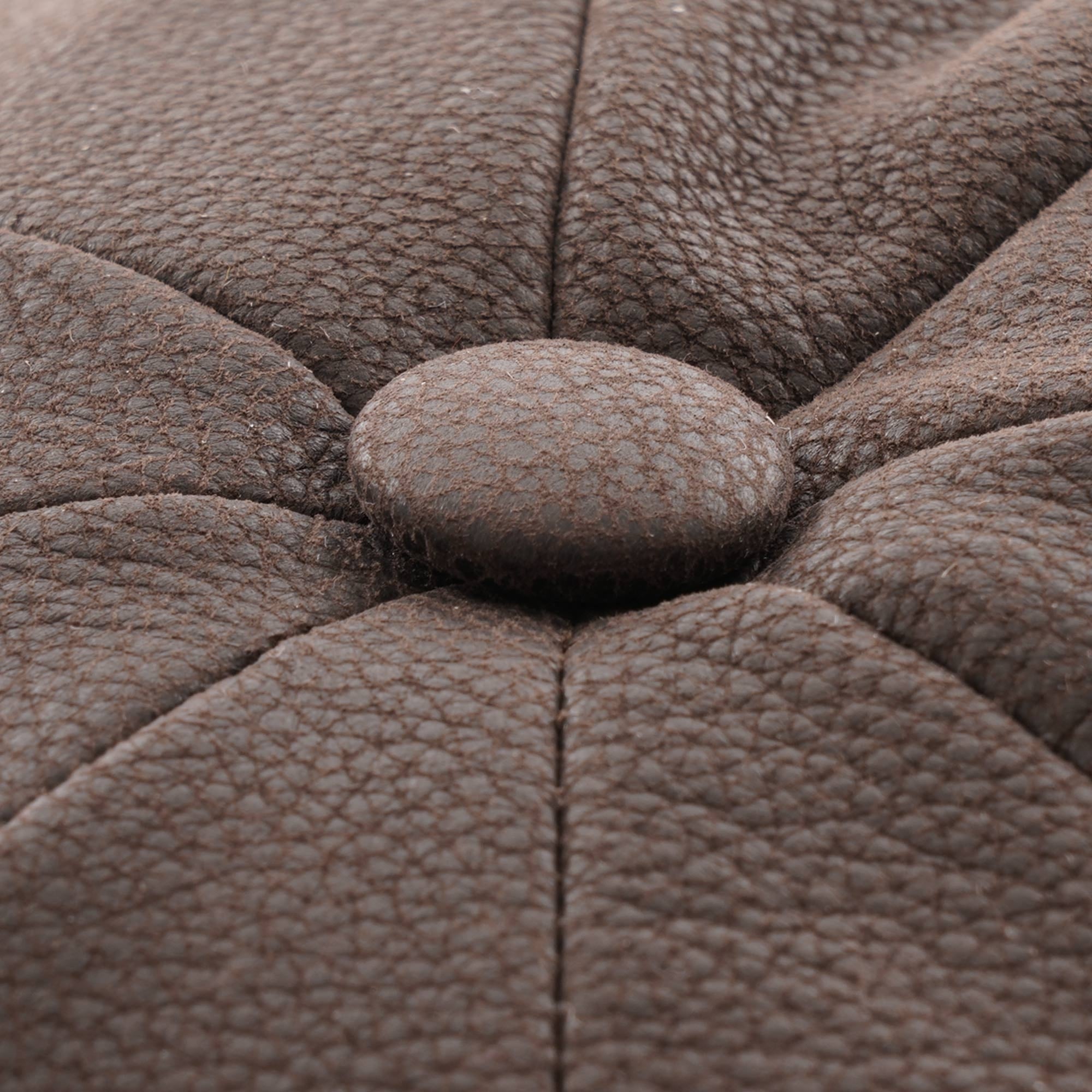 Stetson Hats Hatteras Chevrette Leather Cap - Brown