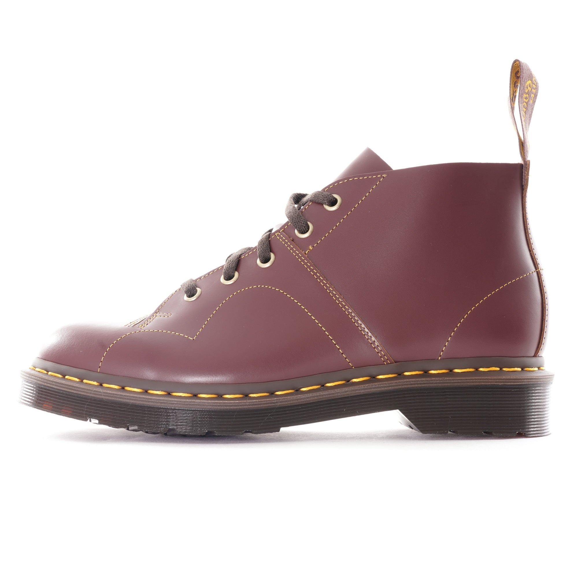 Church Leather Monkey Boots - Oxblood
