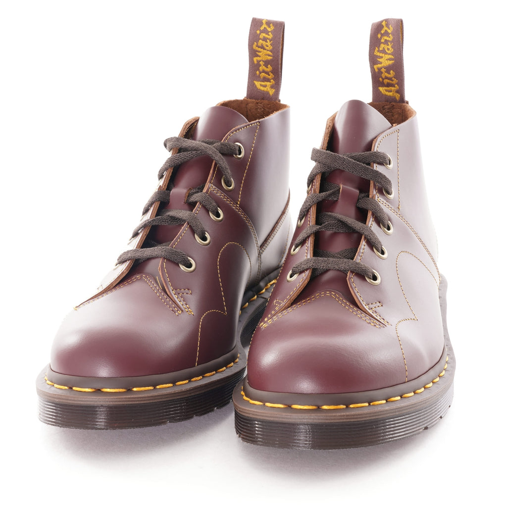 Church Leather Monkey Boots - Oxblood