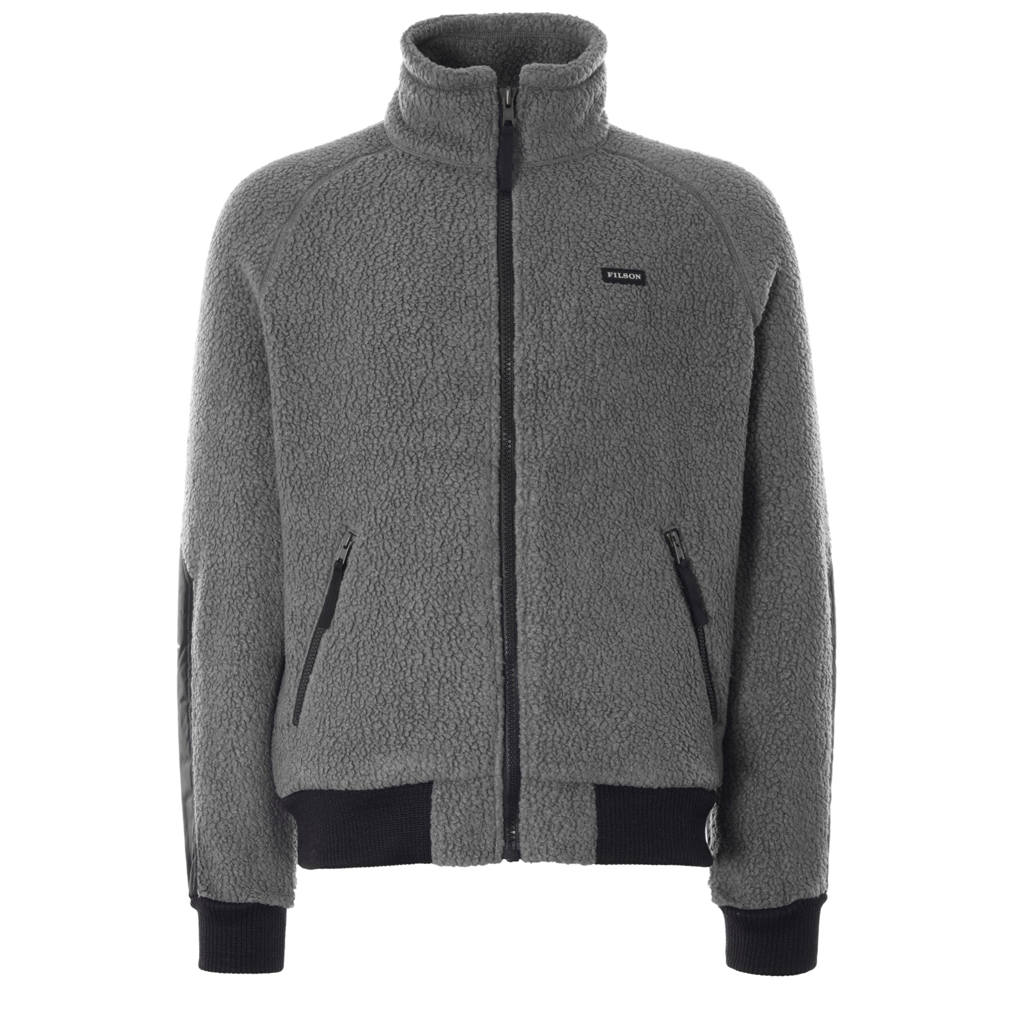 Sherpa Fleece Jacket - Charcoal