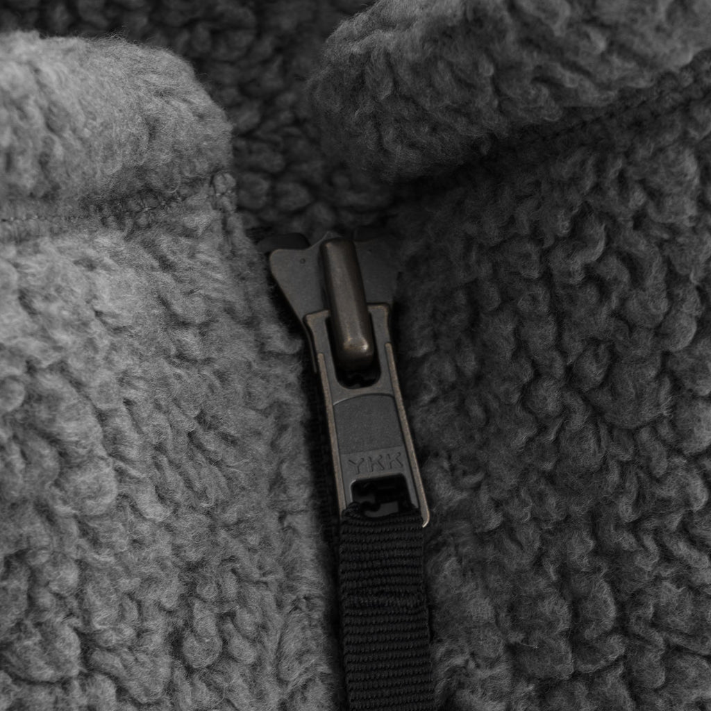 Sherpa Fleece Jacket - Charcoal