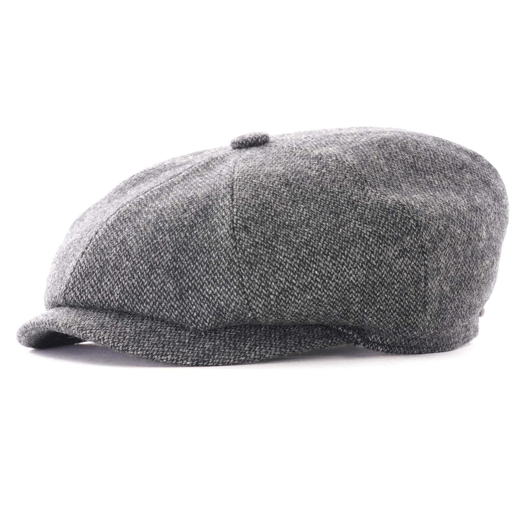 Stetson Hats Hatteras Flat Cap - Grey