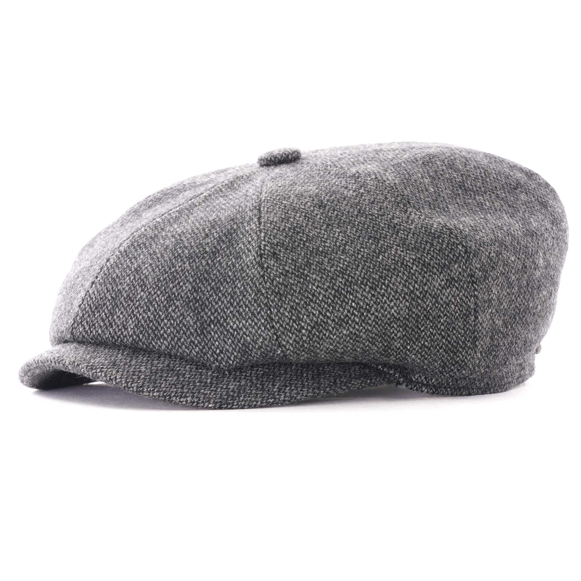 Stetson Hats Hatteras Flat Cap - Grey