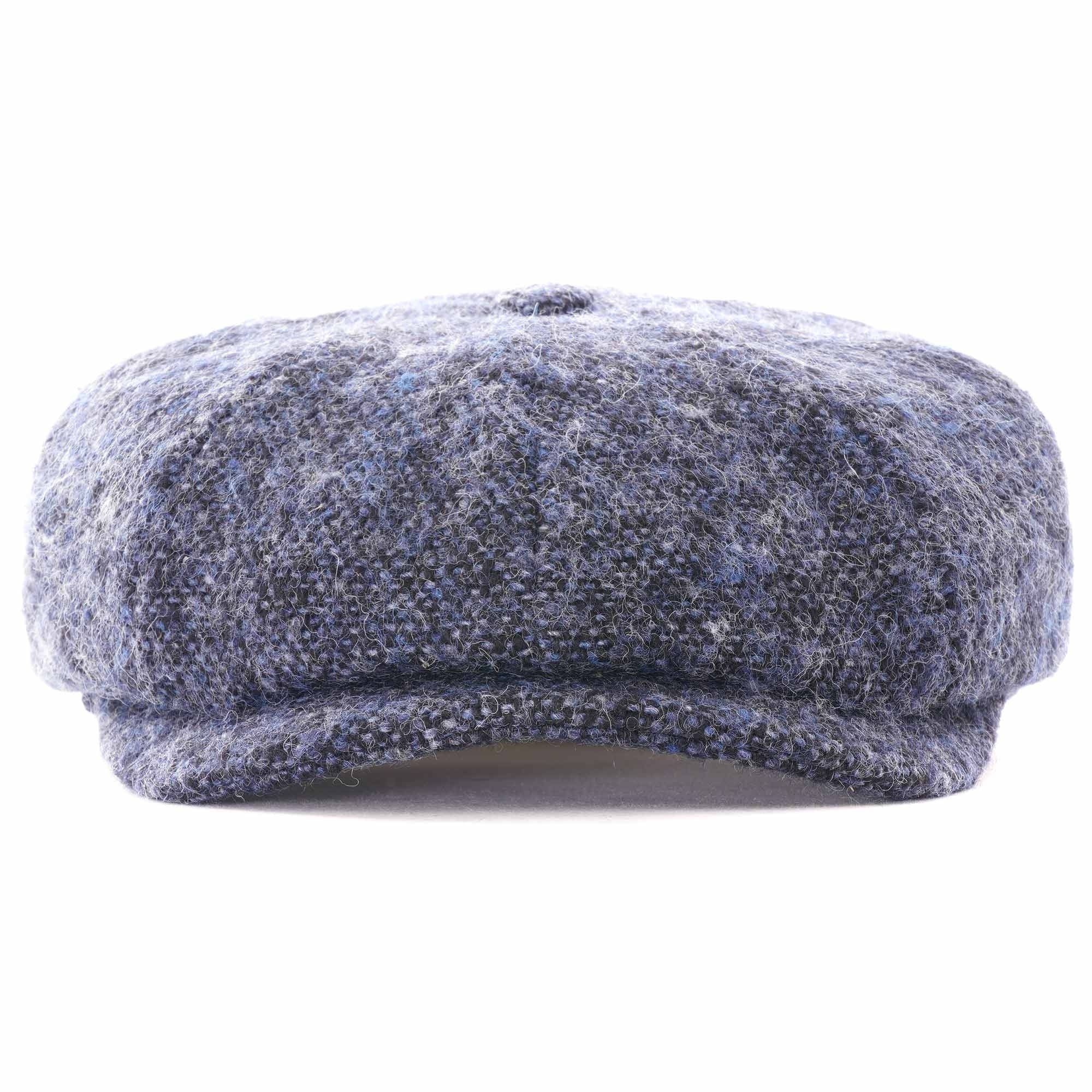 Stetson Hats Hatteras Donegal Tweed Cap - Blue