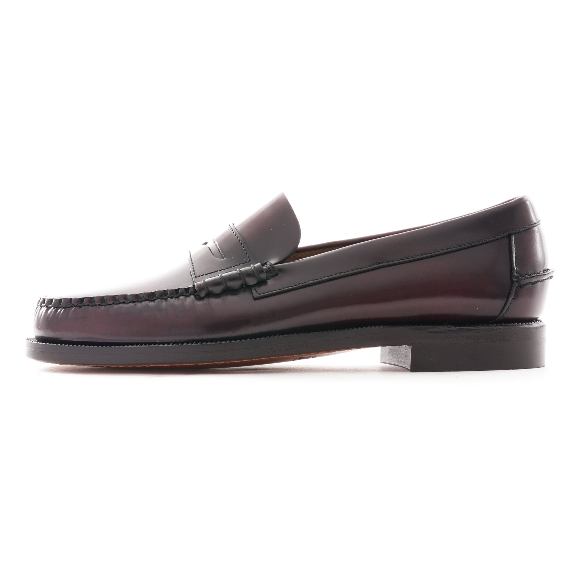 Classic Dan Leather Loafers - Burgundy