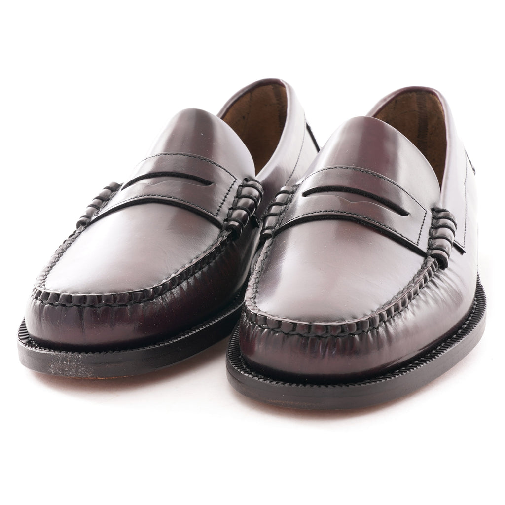 Classic Dan Leather Loafers - Burgundy