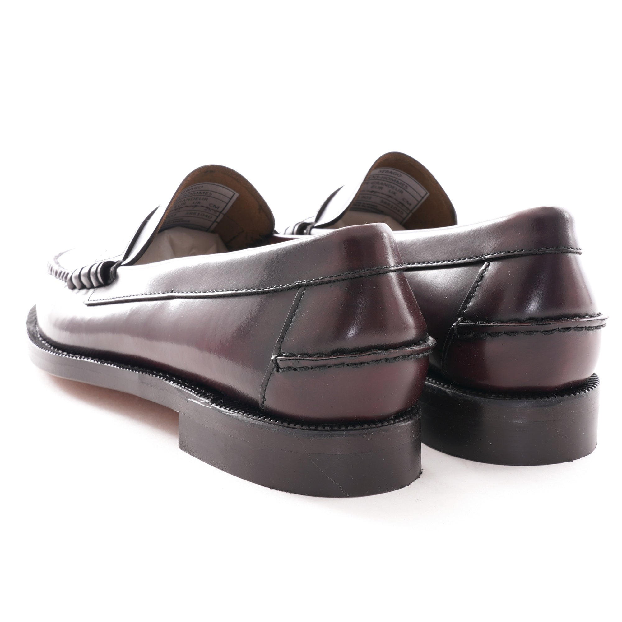 Classic Dan Leather Loafers - Burgundy