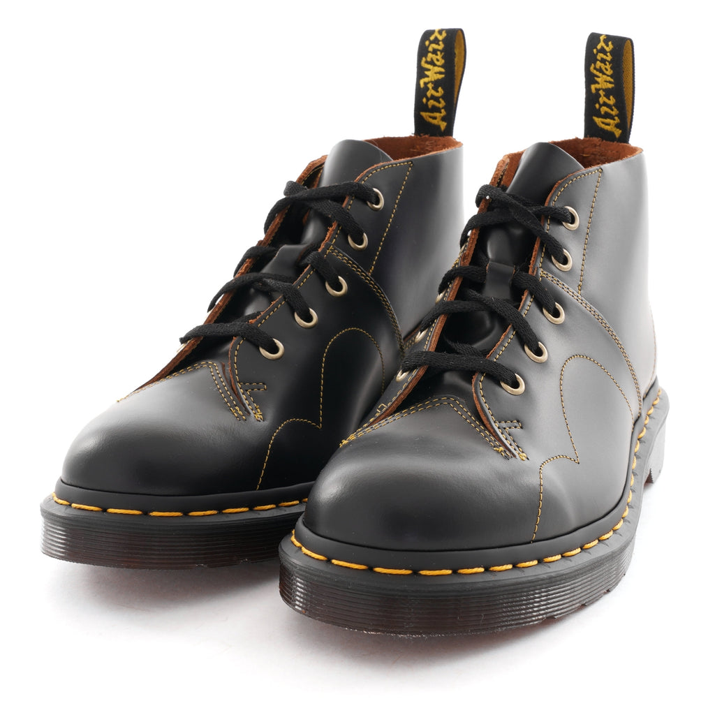 Church Leather Monkey Boots - Black