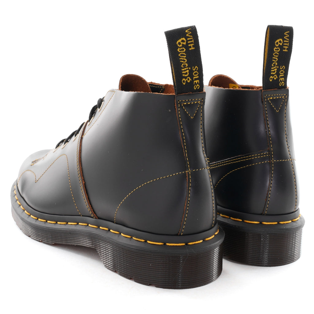 Church Leather Monkey Boots - Black