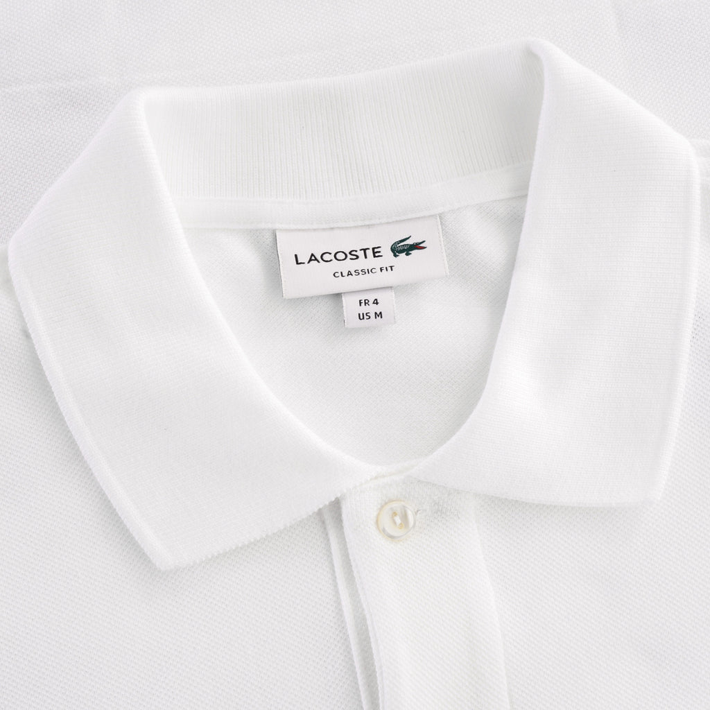 Classic Pique Polo Shirt - White