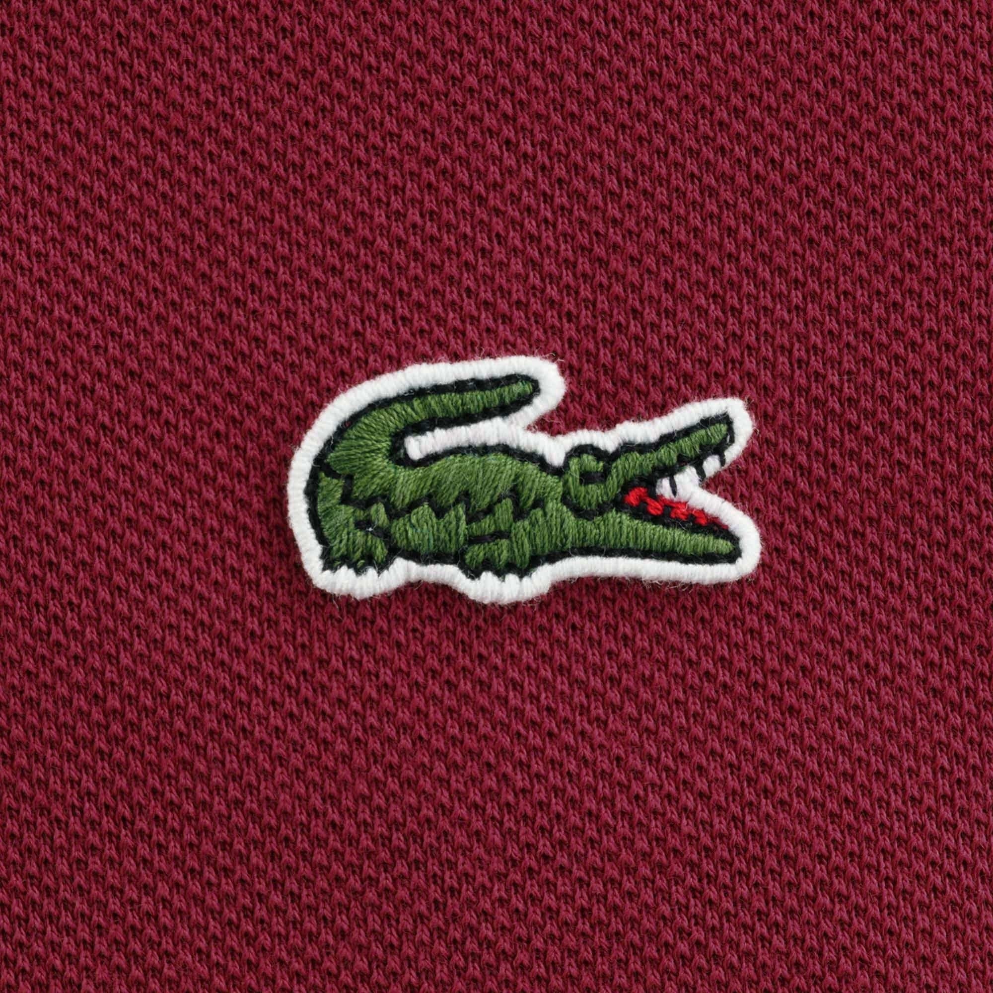 Classic Pique Polo Shirt - Bordeaux