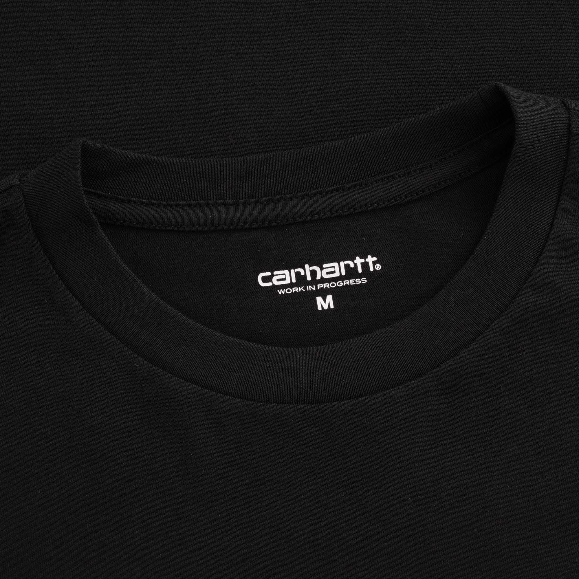 Pocket Tee L/S - Black