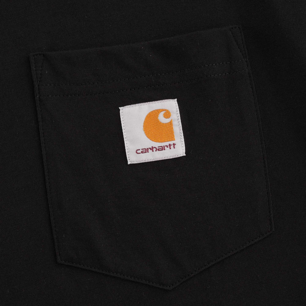 Pocket Tee L/S - Black