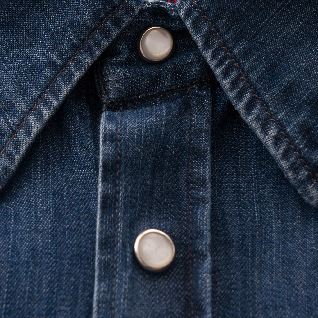Antoine Western Shirt - Super Premium Denim