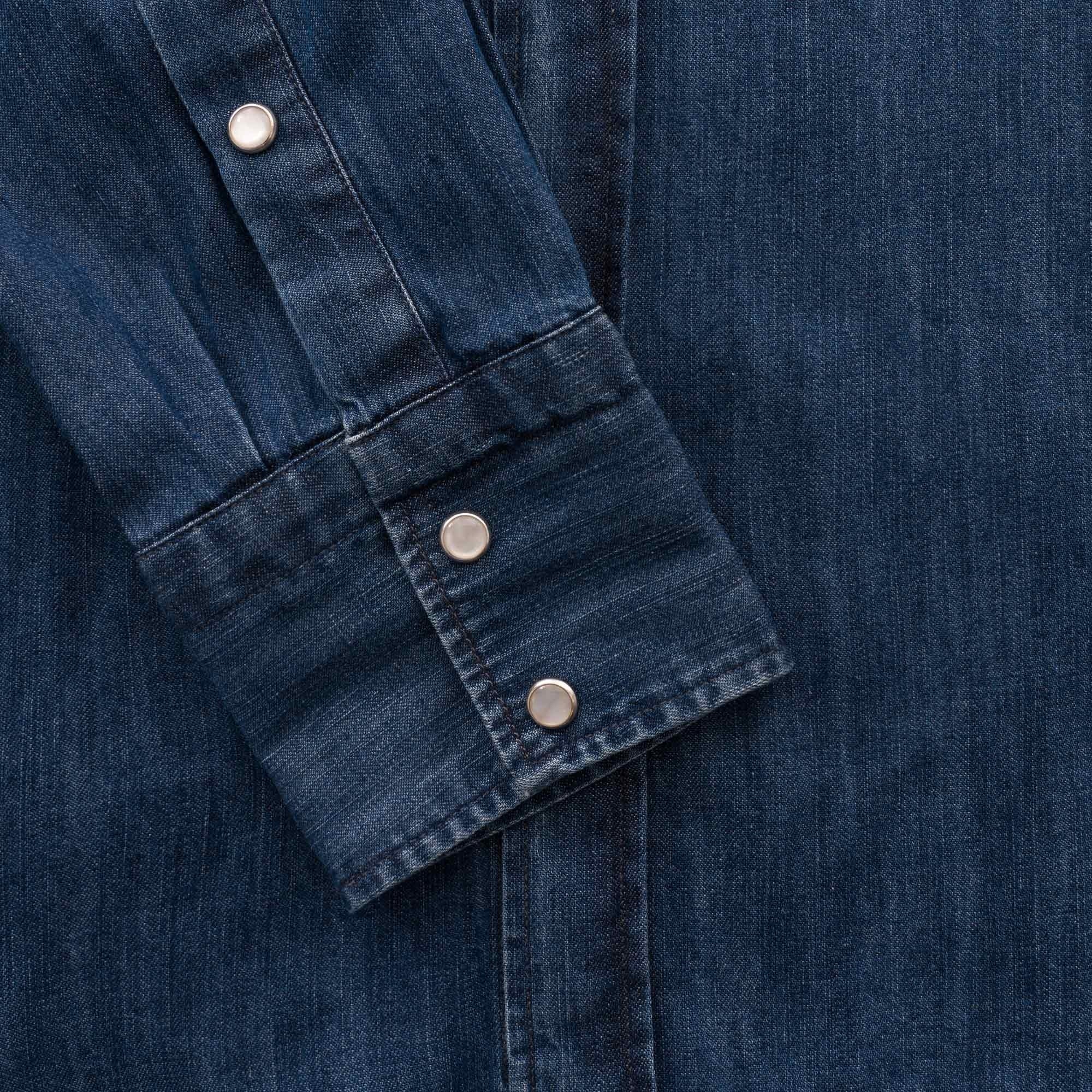 Antoine Western Shirt - Super Premium Denim