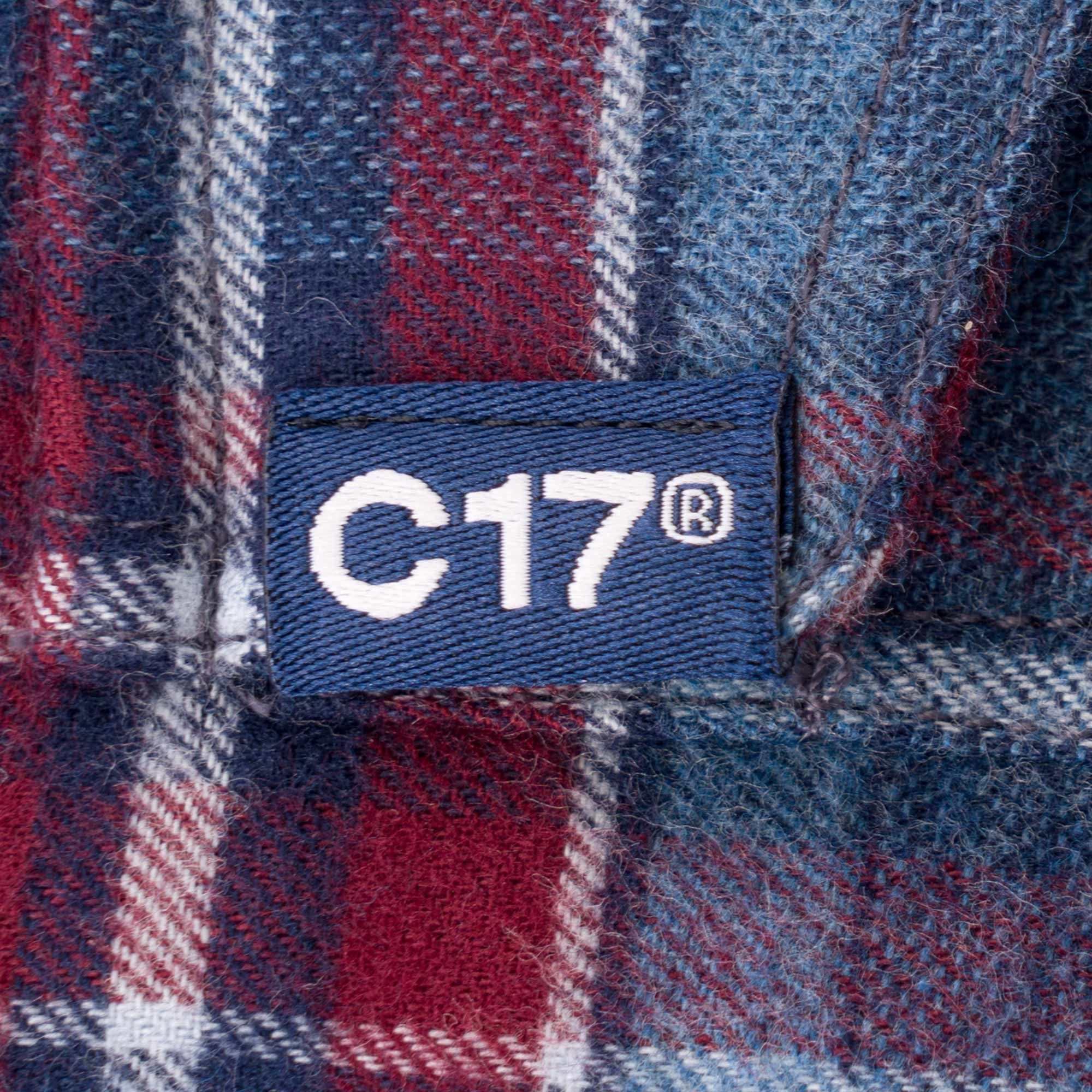 Antoine Flannel Western Shirt - Blue Check