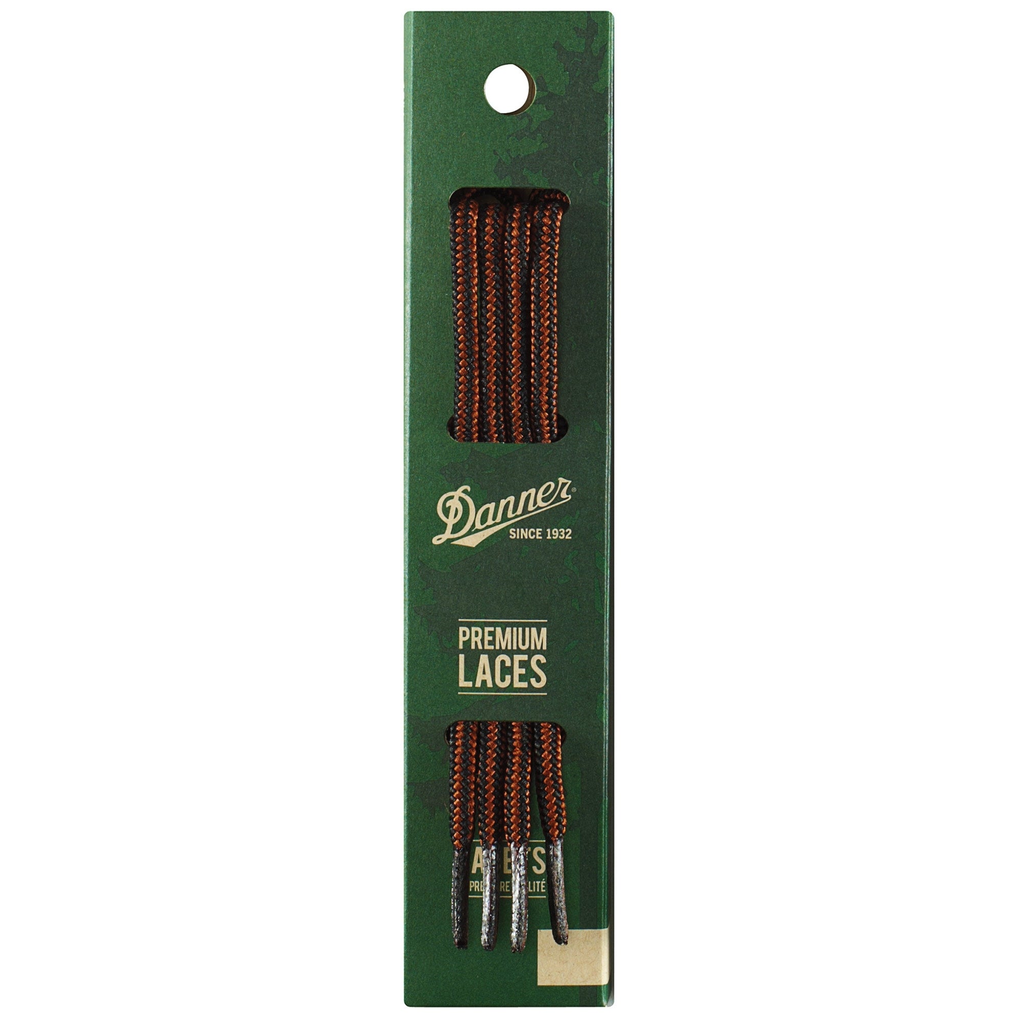 84" Laces - Black/Tan