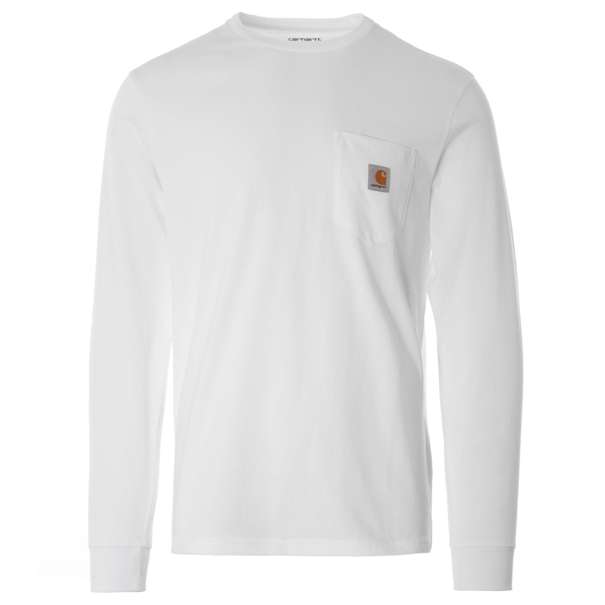 Pocket Tee L/S - White