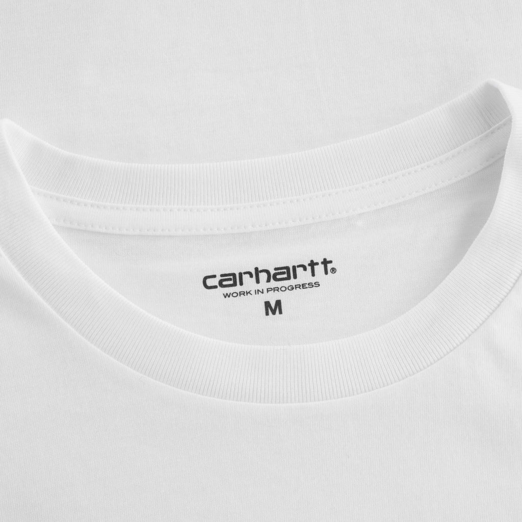 Pocket Tee L/S - White