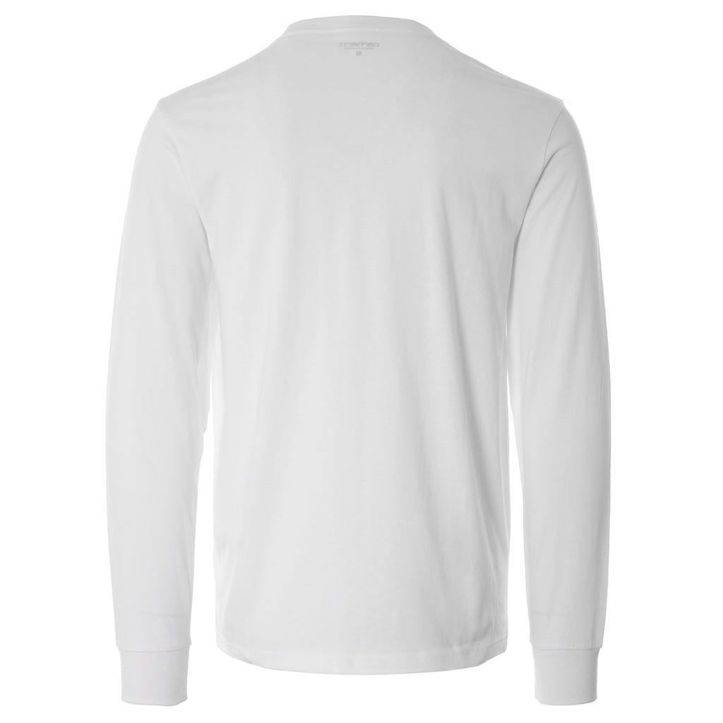 Pocket Tee L/S - White