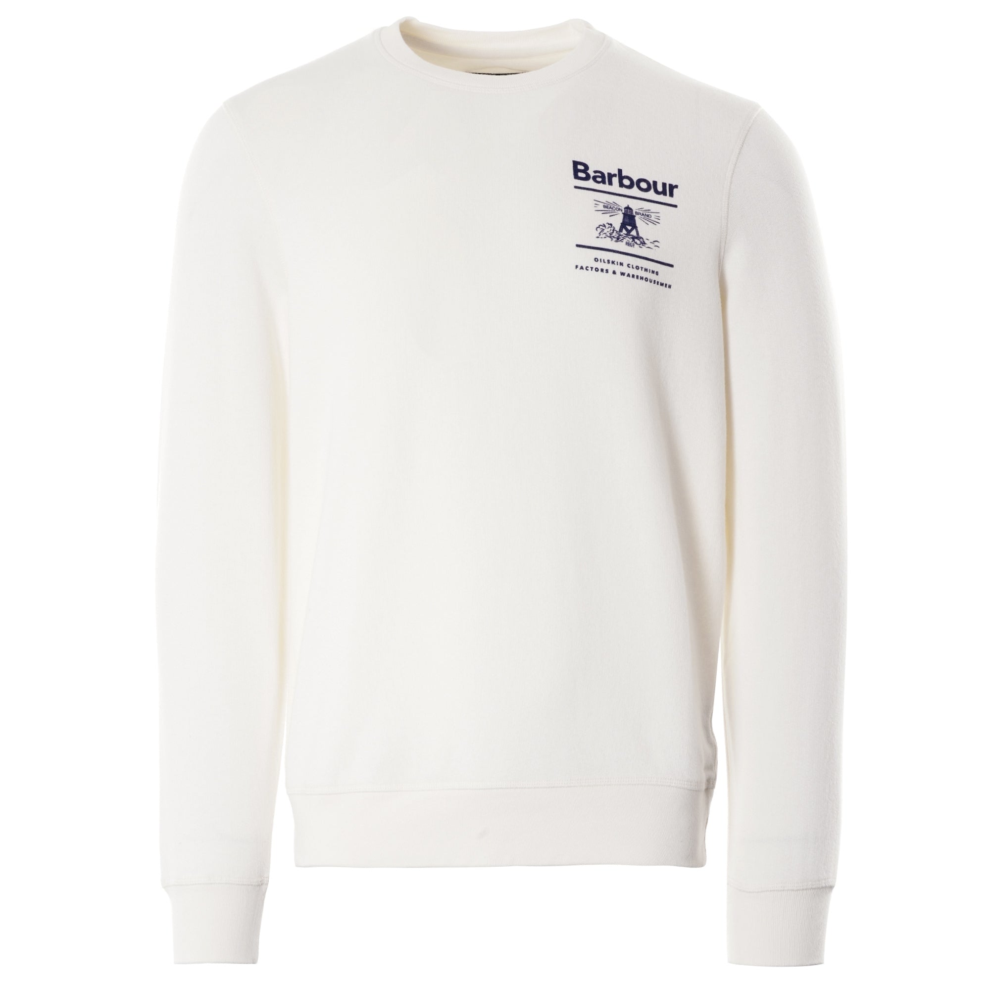 Reed Crew Neck Jumper - Ecru