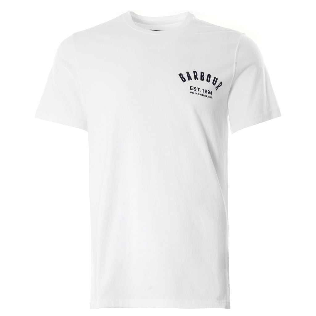 Preppy Tee - White
