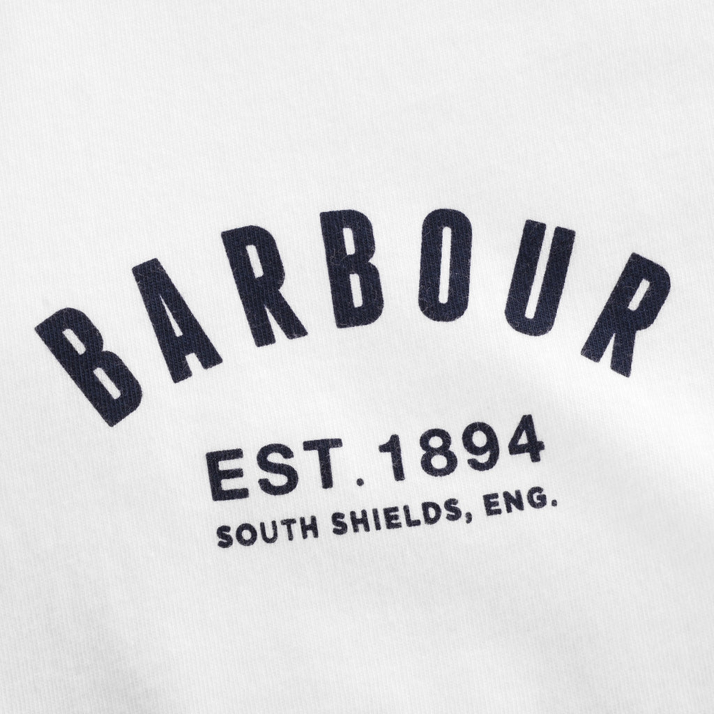 Preppy Tee - White