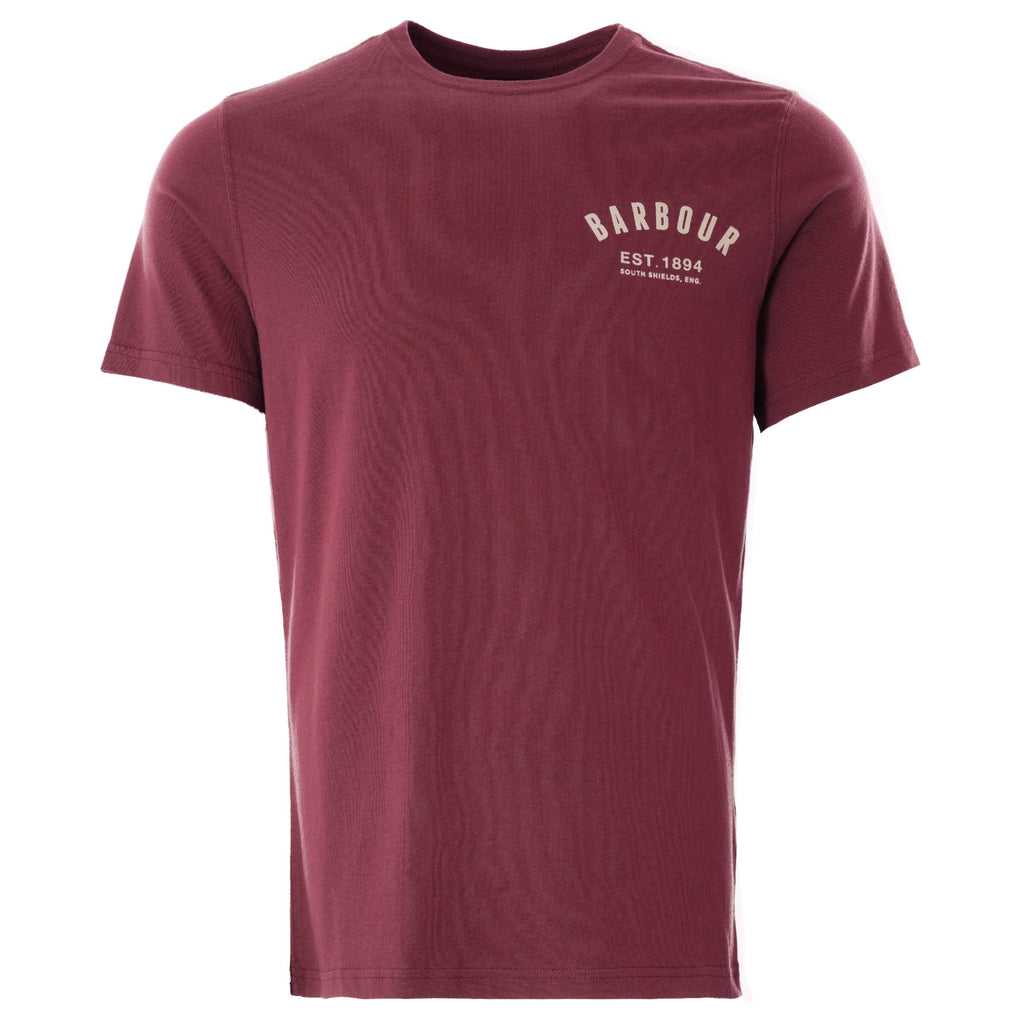 Preppy Tee - Ruby