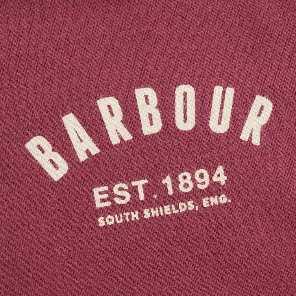Preppy Tee - Ruby
