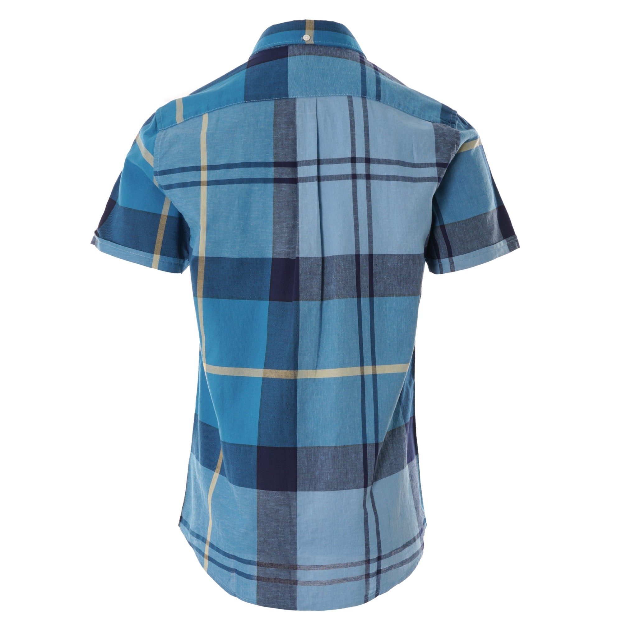 Douglas Short Sleeve Shirt - Aqua
