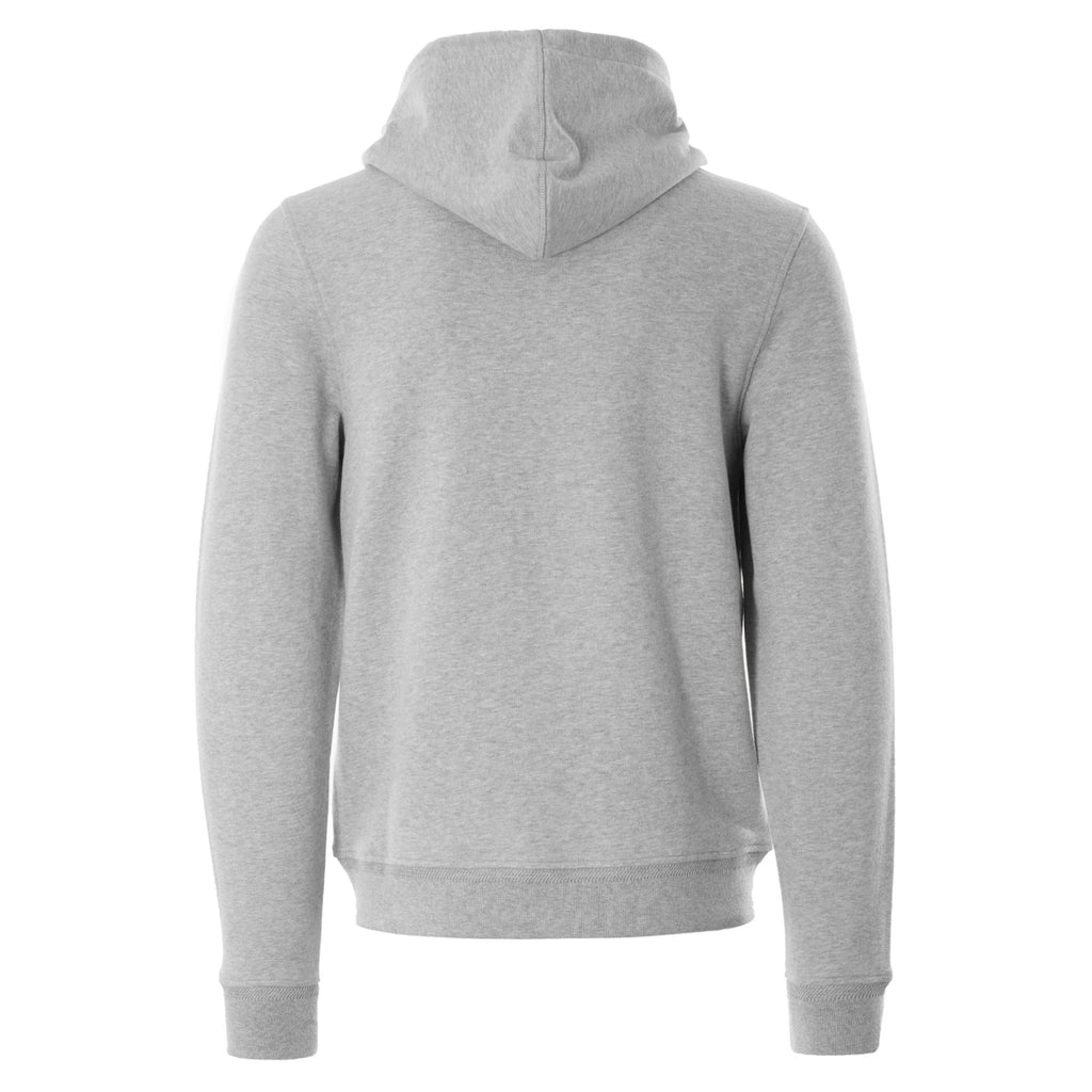 Zip Hoodie - Grey Melange