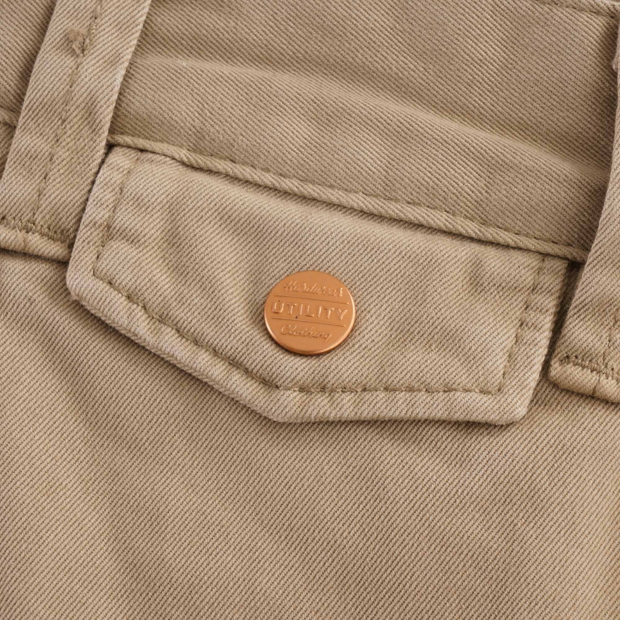 Neuston Twill Shorts - Stone