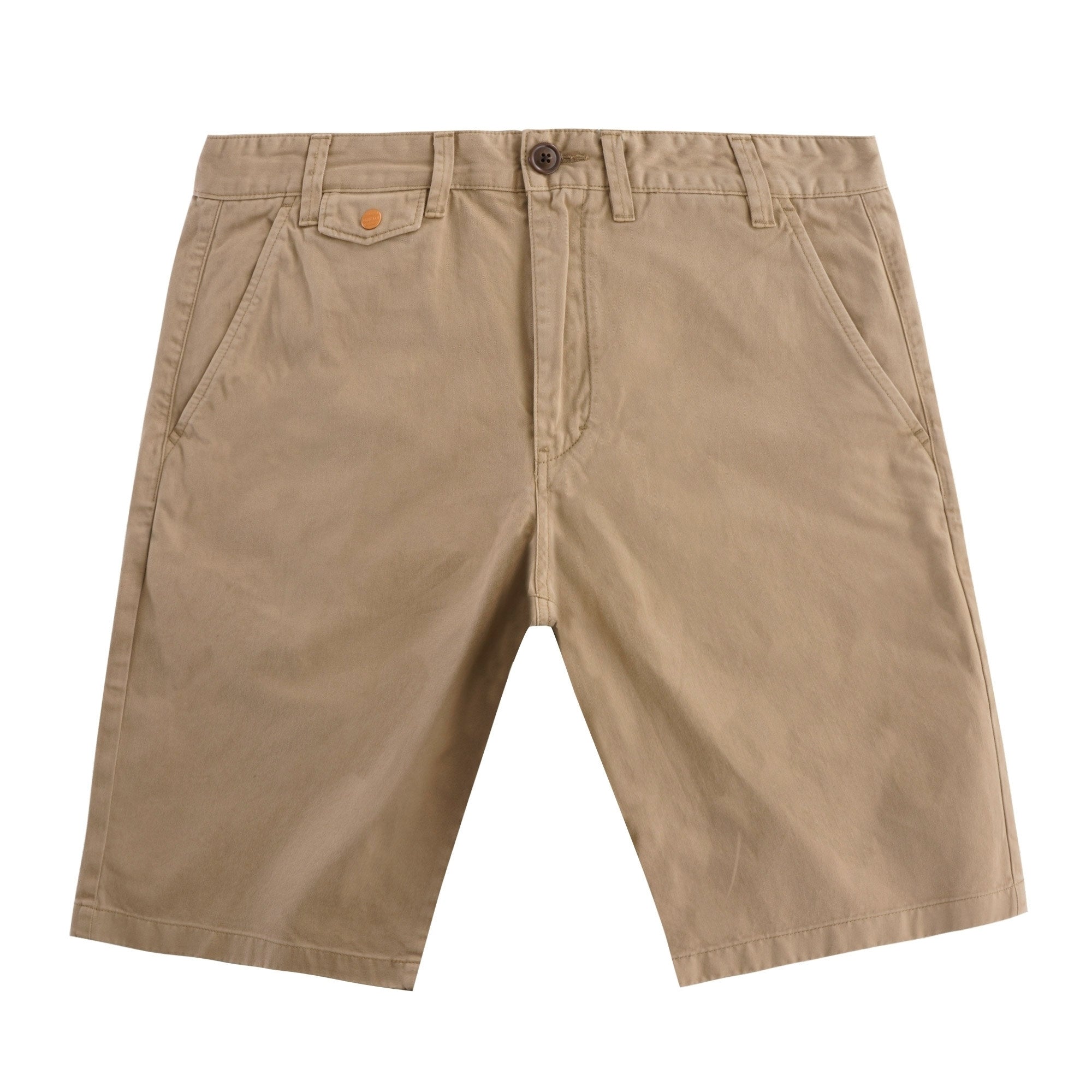 Neuston Twill Shorts - Stone