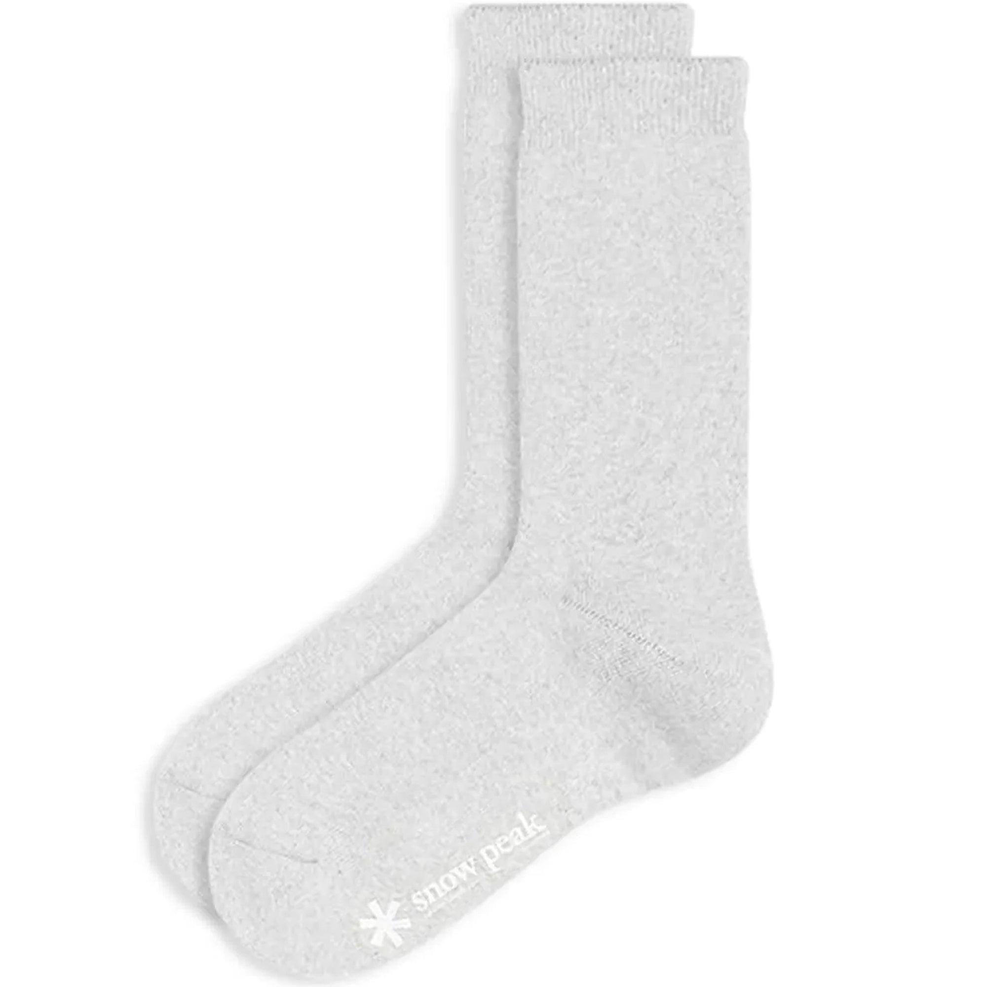 Full Pile Long Socks - Grey