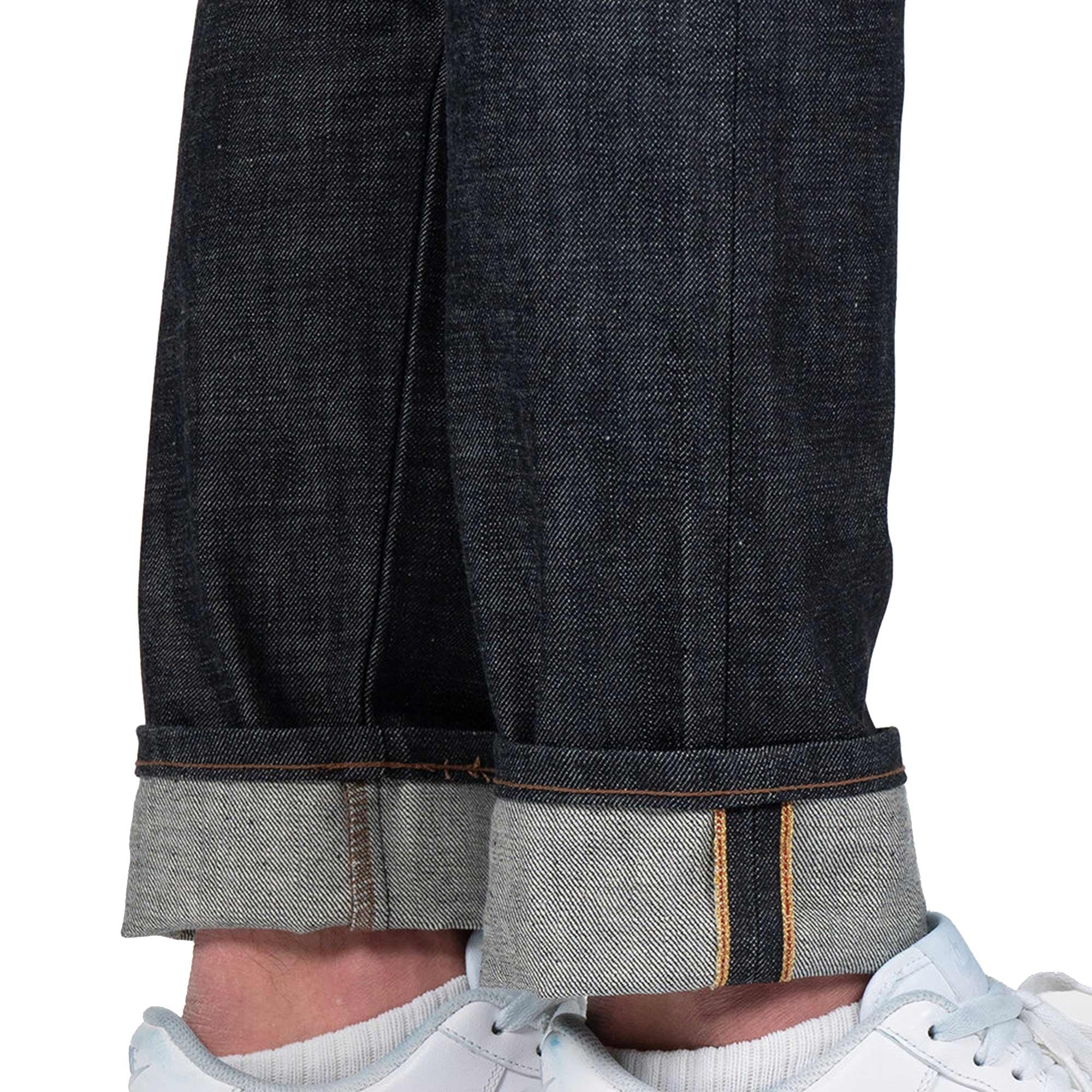 Weird Guy Chinese New Year Metal Ox Selvedge Denim Jeans - Indigo