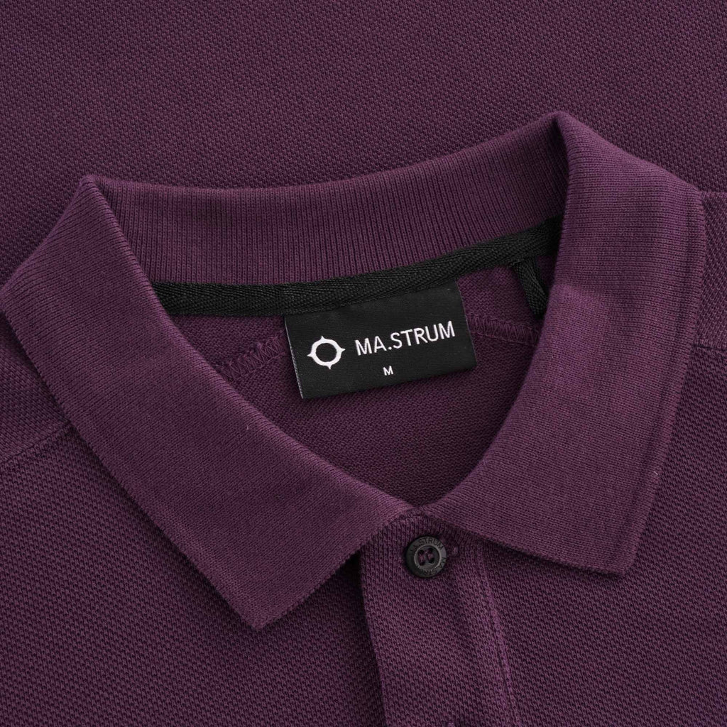 Pique Polo - Aubergine