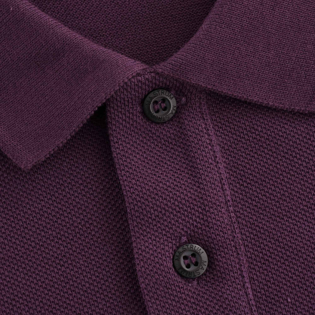 Pique Polo - Aubergine