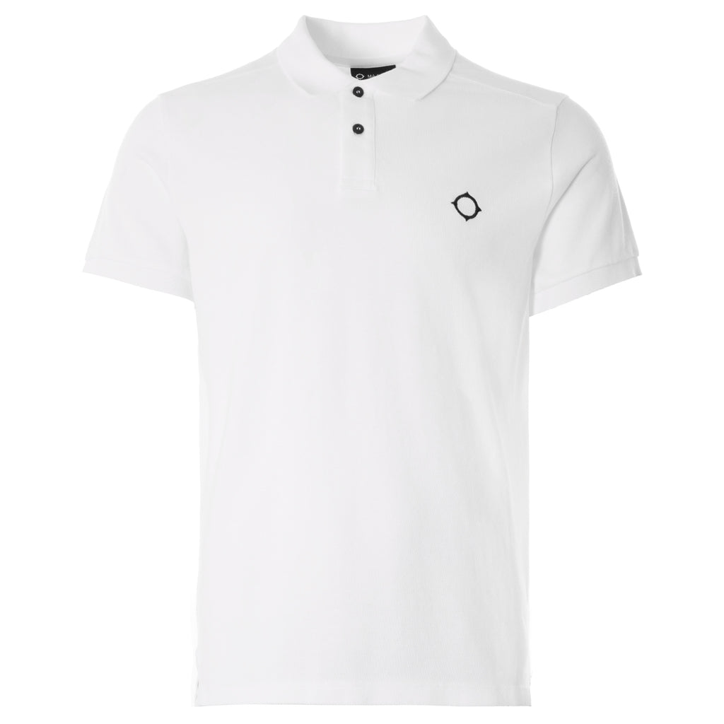 Pique Polo - Optic White