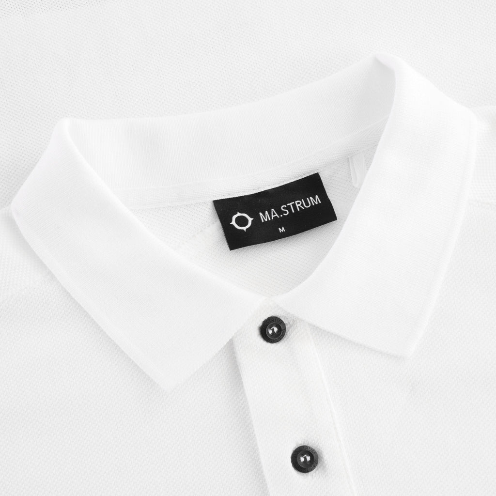 Pique Polo - Optic White