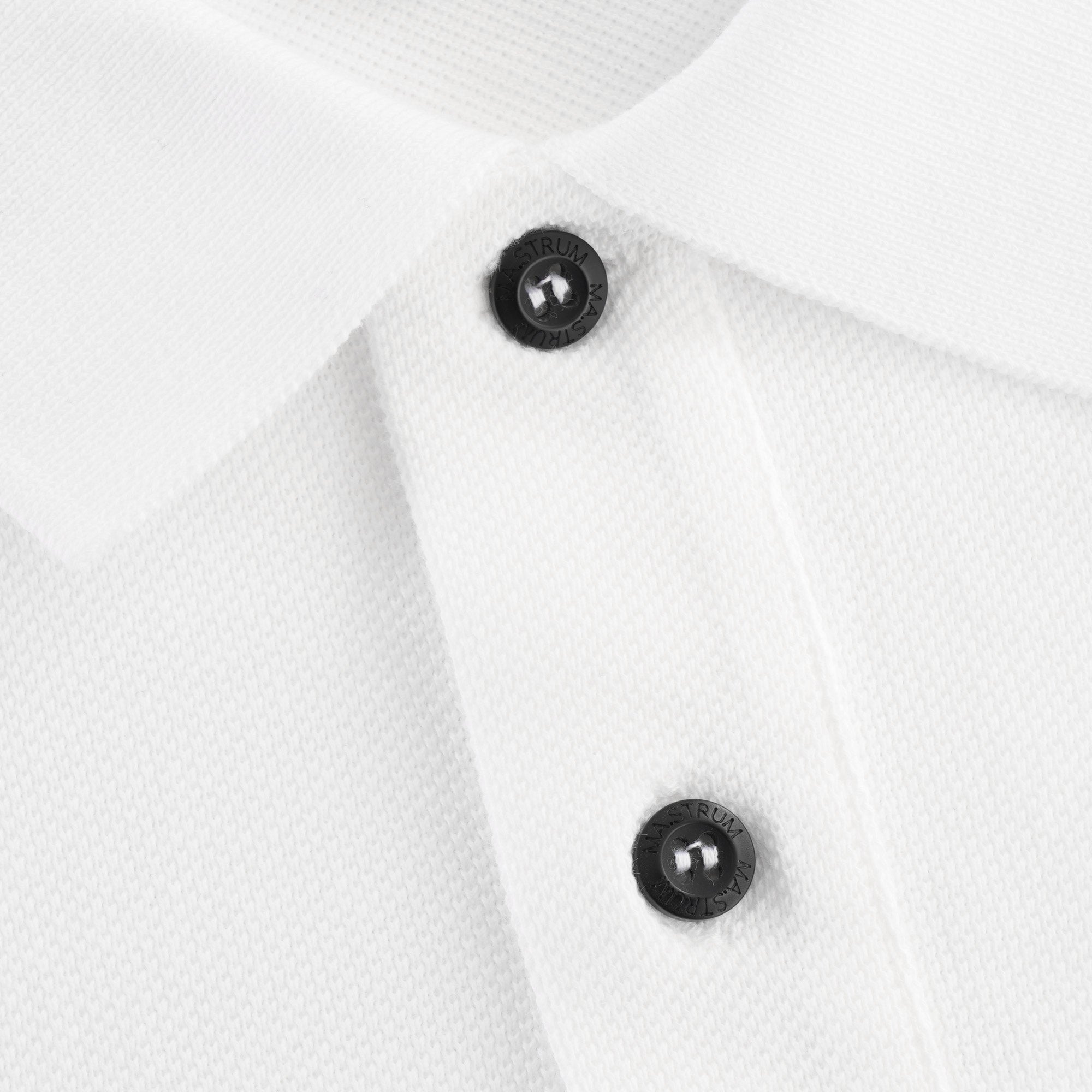 Pique Polo - Optic White