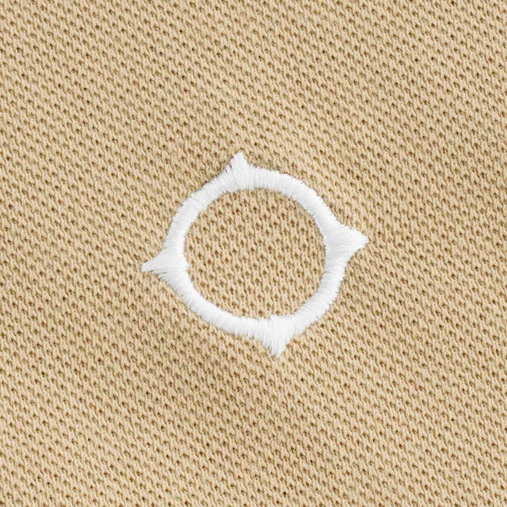 Pique Polo Shirt - Sand