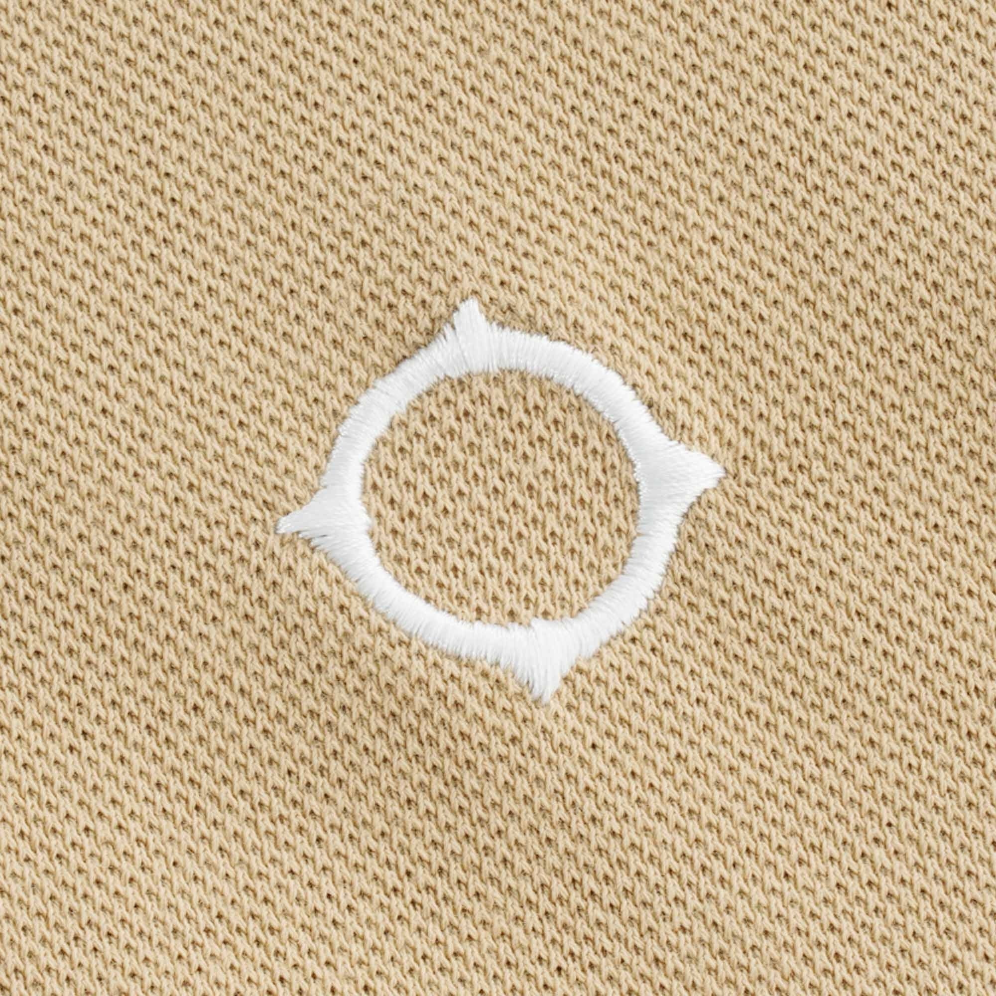 Pique Polo Shirt - Sand