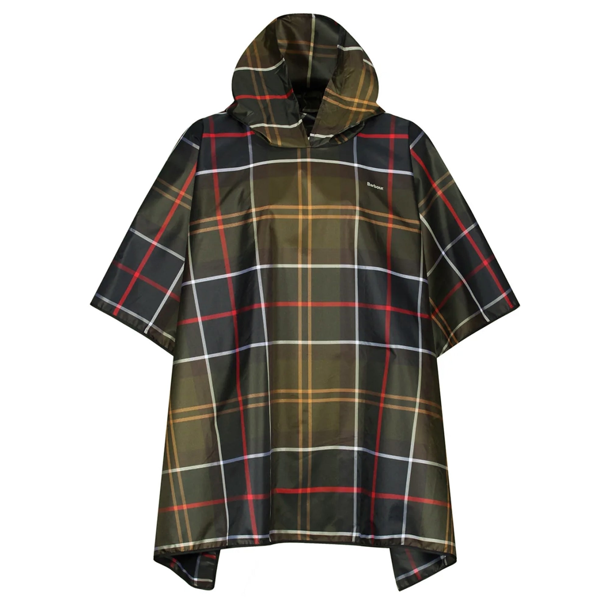 Tartan Showerproof Poncho - Classic Tartan