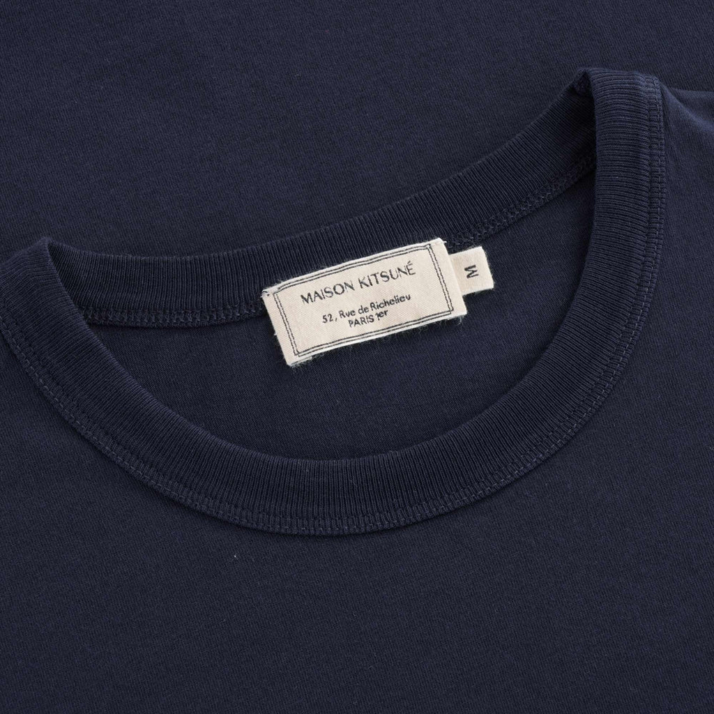 Fox Head Patch T-Shirt - Navy