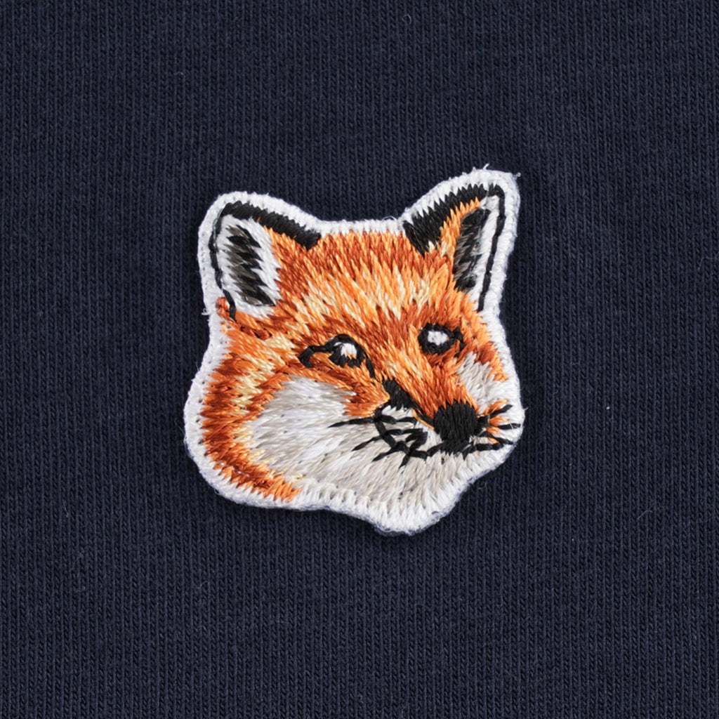 Fox Head Patch T-Shirt - Navy