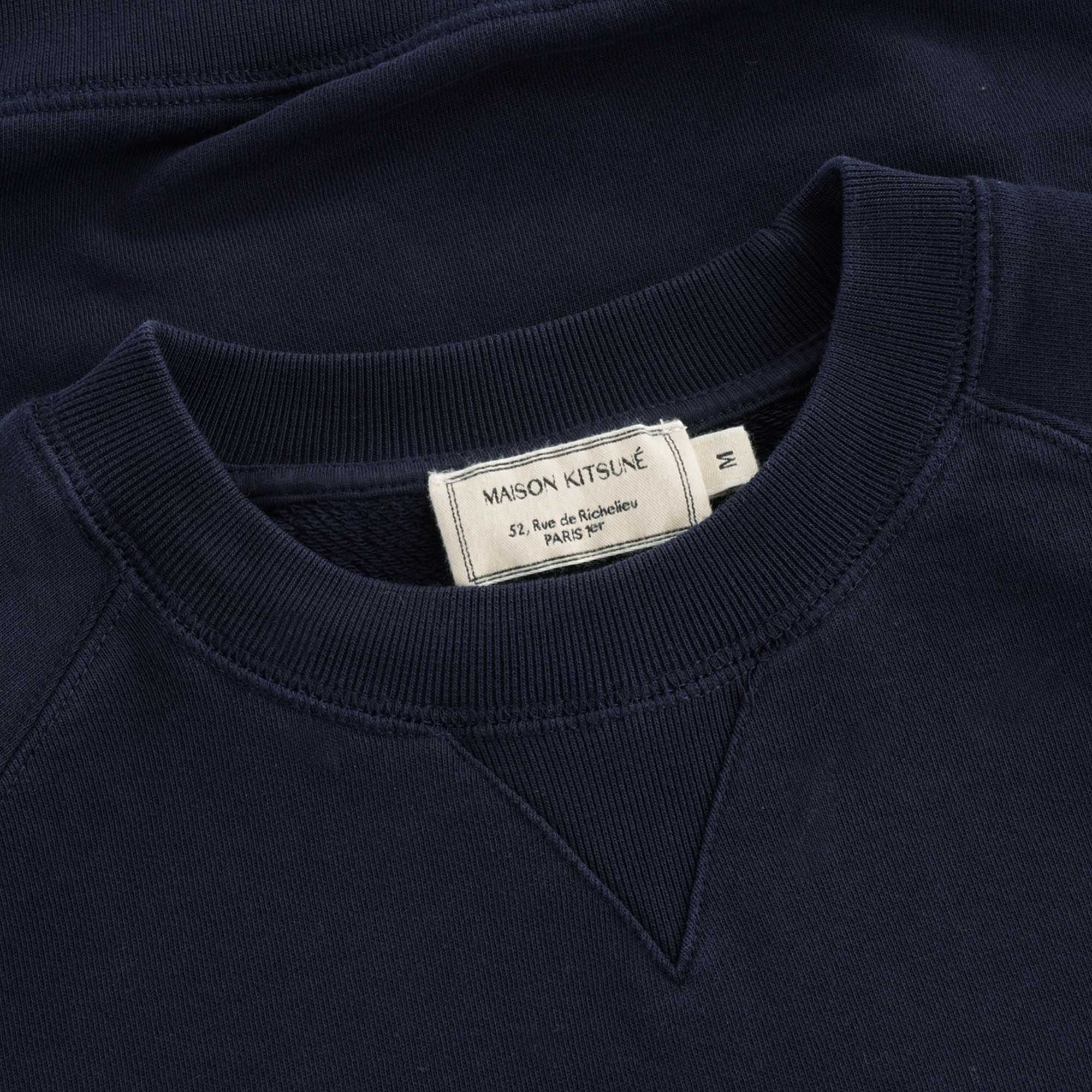 Fox Head Patch Sweatshirt - Navy