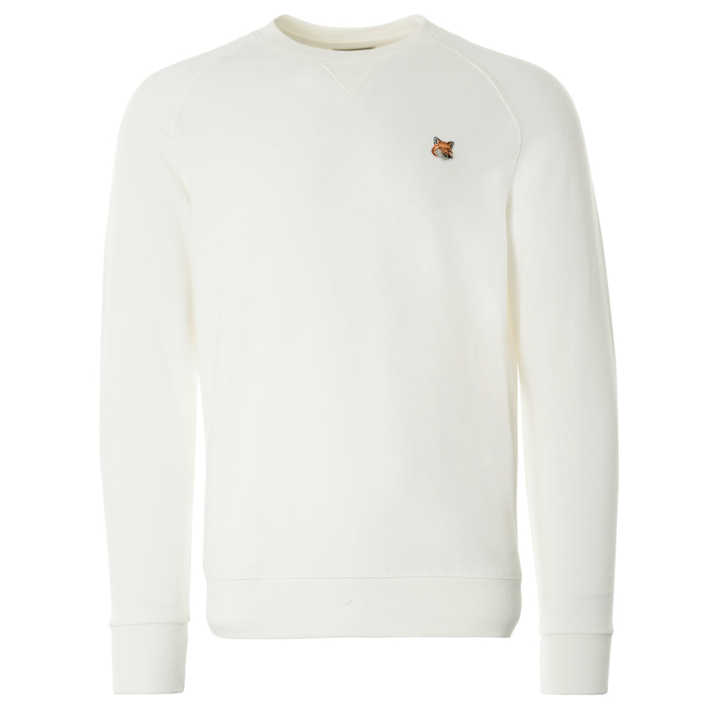Fox Head Patch Sweatshirt - Ecru